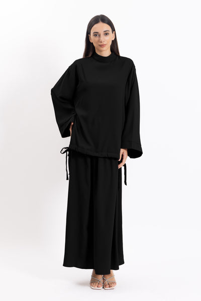 DETAILED MAXI SKIRT SET