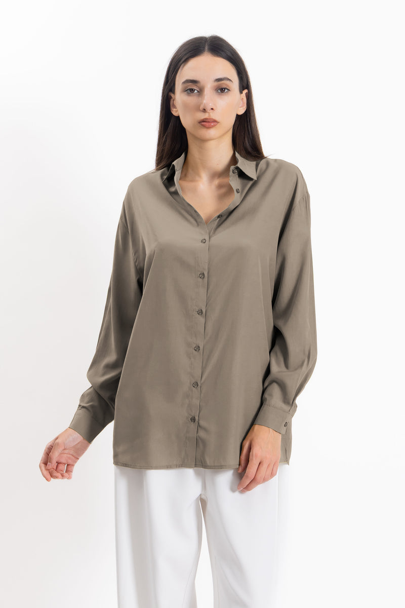 COMFORT SATIN SHIRT