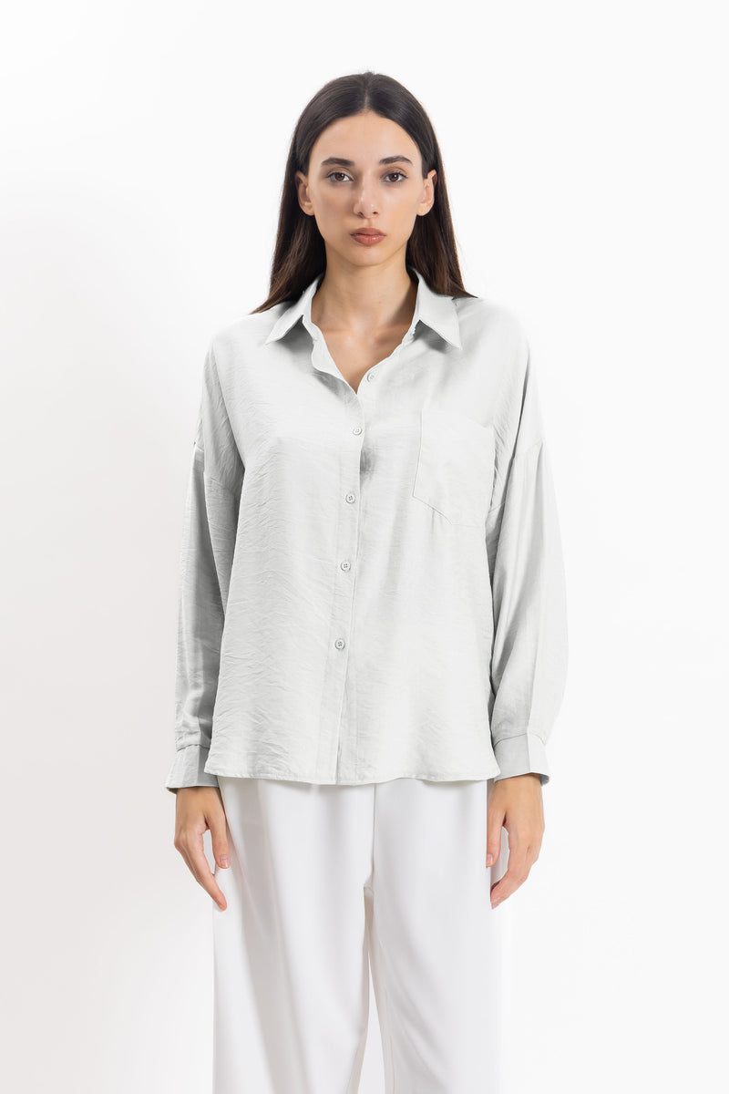 LINEN BLEND COMFORT SHIRT