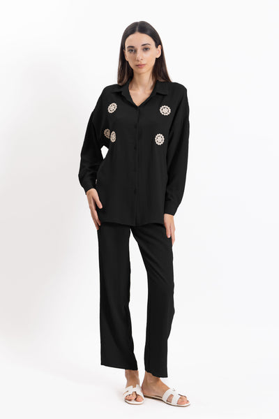 LIGHTWEIGHT DETAILED SHIRT SET