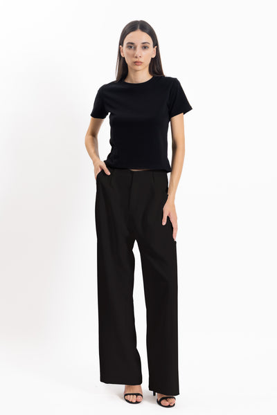 WIDE LEG TROUSERS