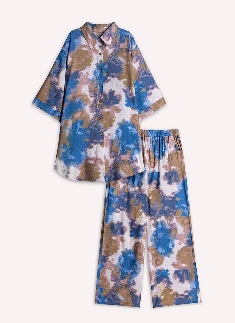 ABSTRACT PRINT COMFORT TOP SET