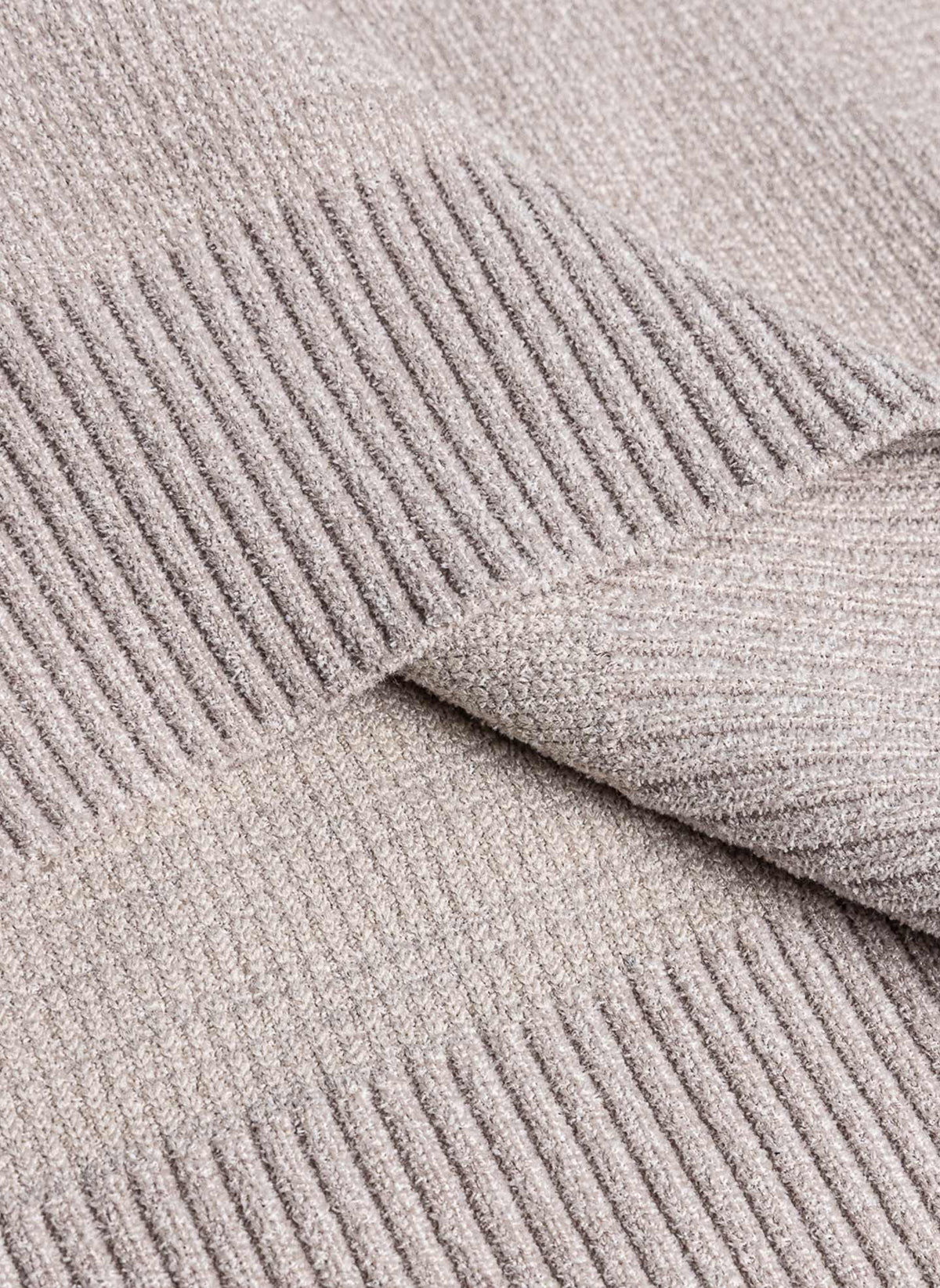QUARTER ZIP KNIT SWEATER