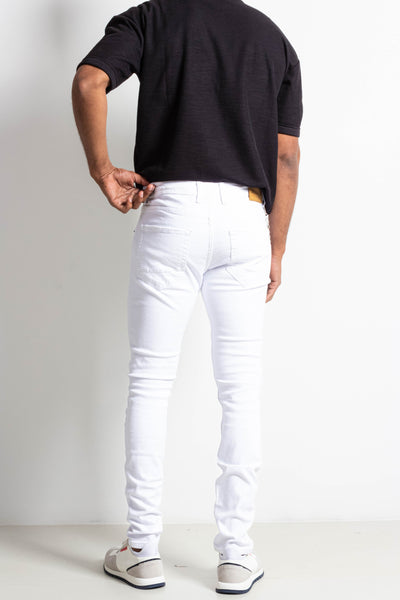 RIPPED SLIM FIT JEANS
