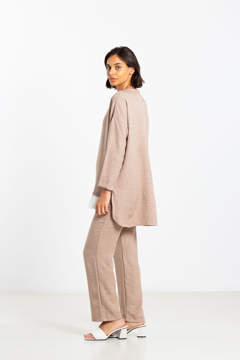 TEXTURED TSHIRT SET