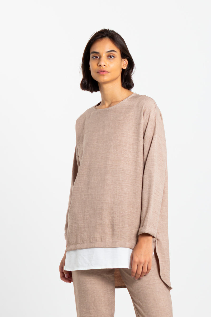 TEXTURED TSHIRT SET