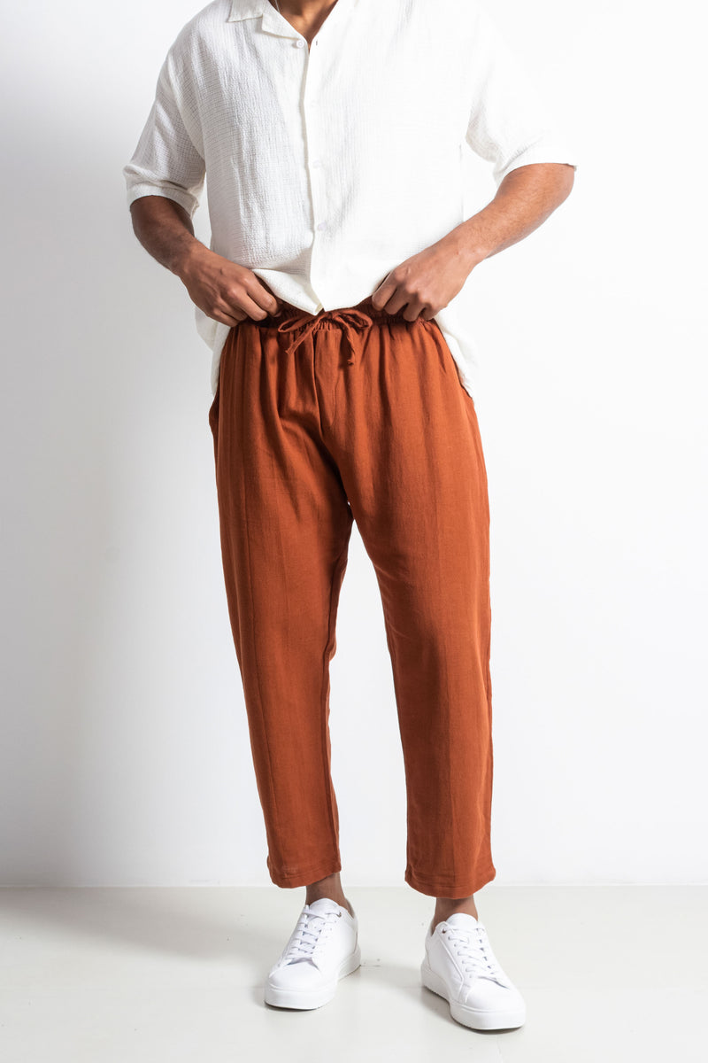 MAN LINEN JOGGERY