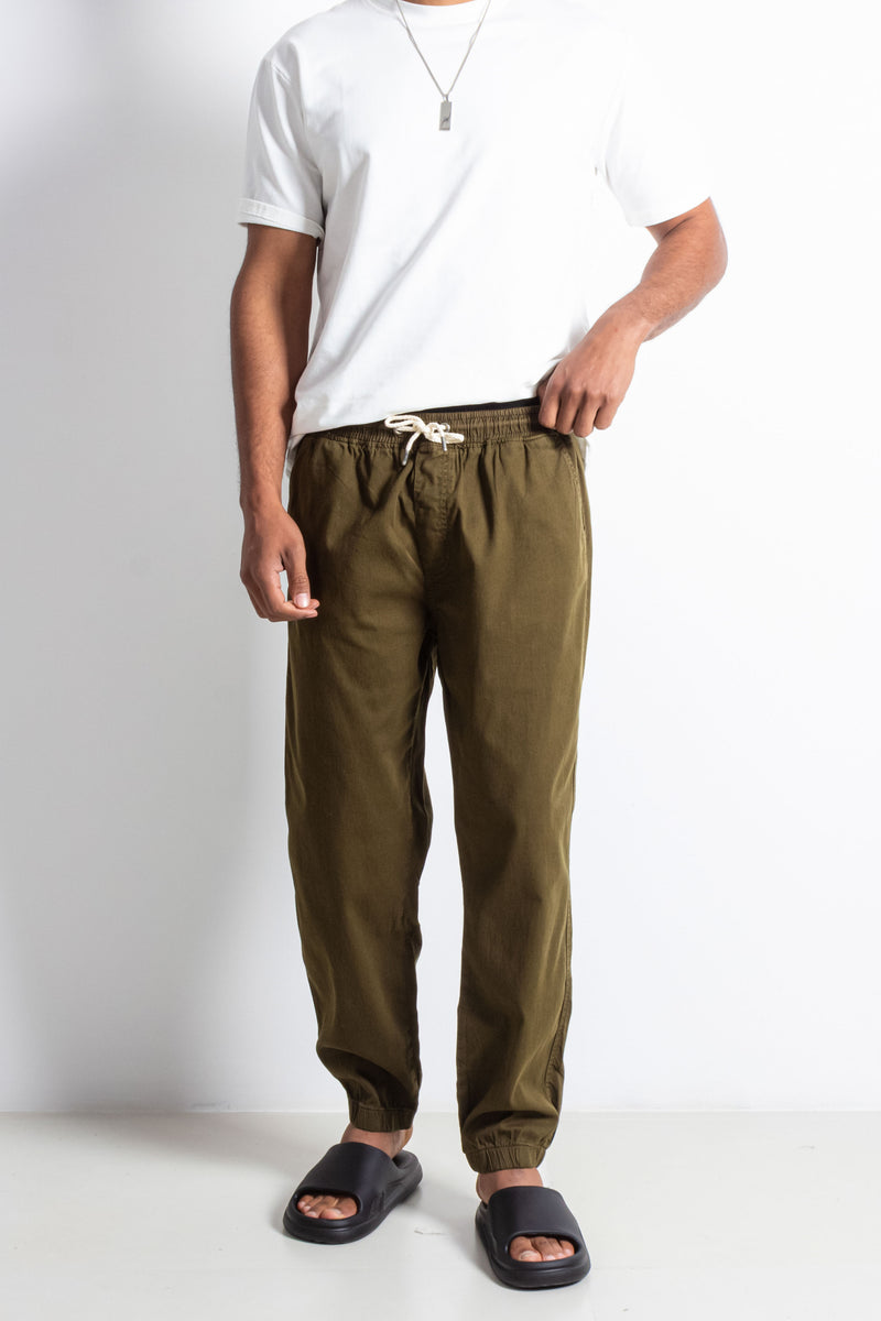 JOGGER WAIST TROUSERS
