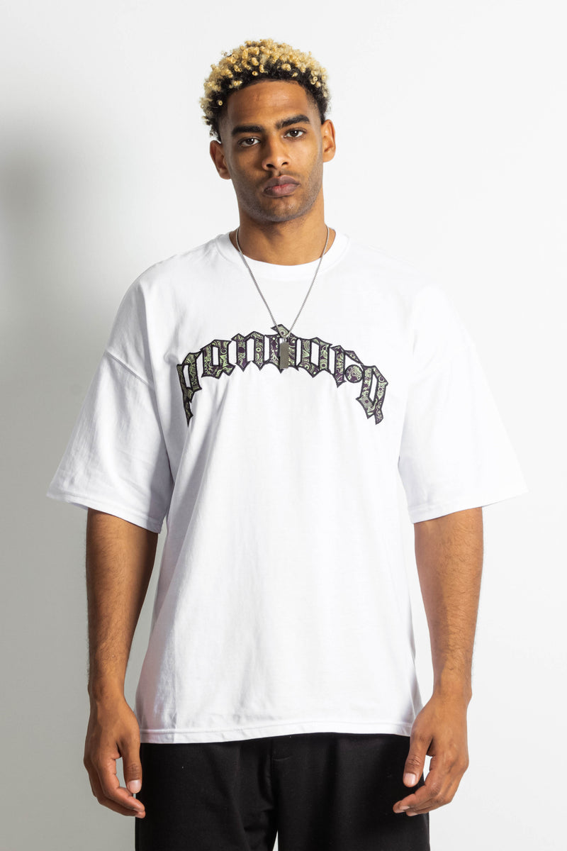 KNIT T-SHIRT WITH EMBROIDERY