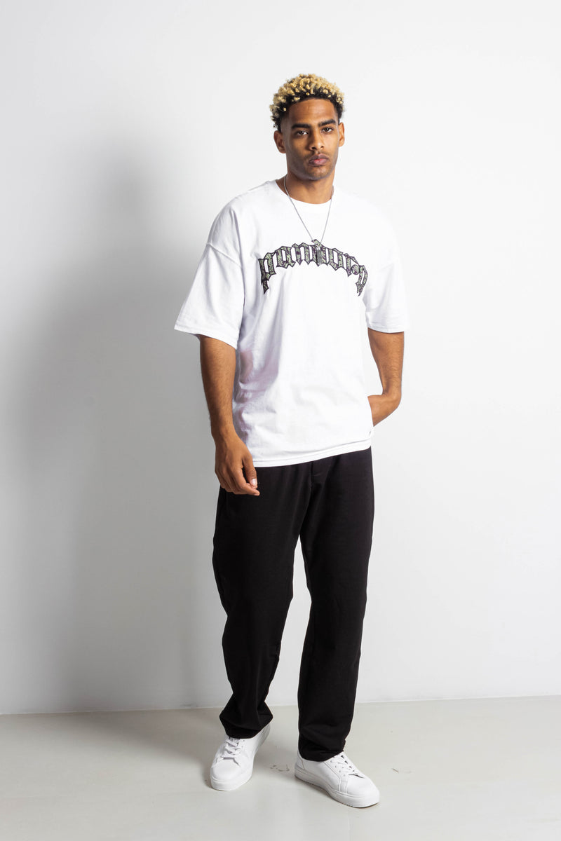 KNIT T-SHIRT WITH EMBROIDERY