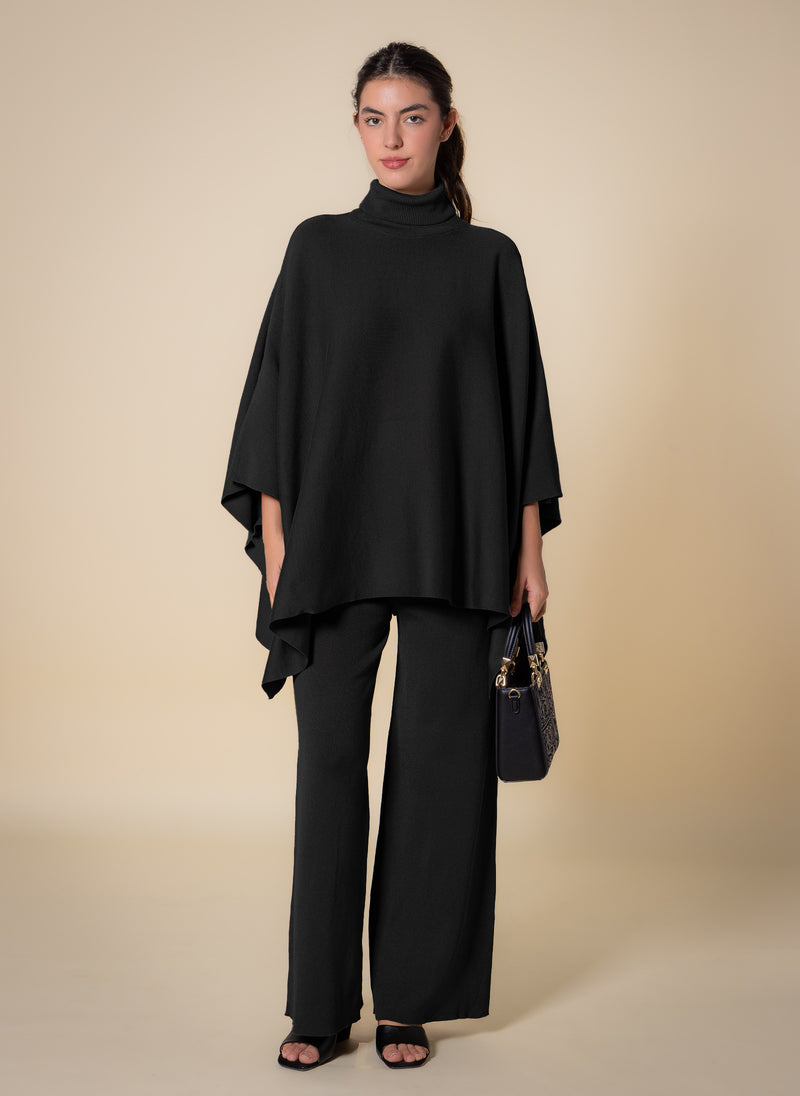 TEXTURED PANCHO SET