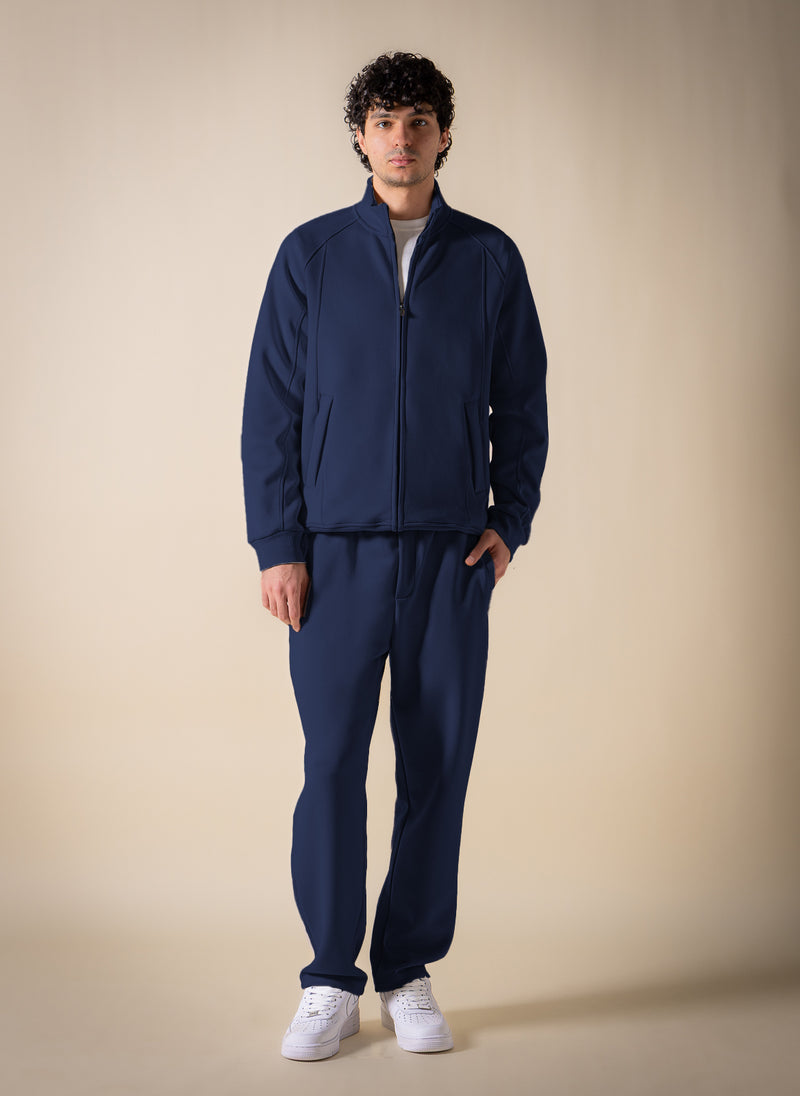 DETAILED SOFT TRACKSUIT SET