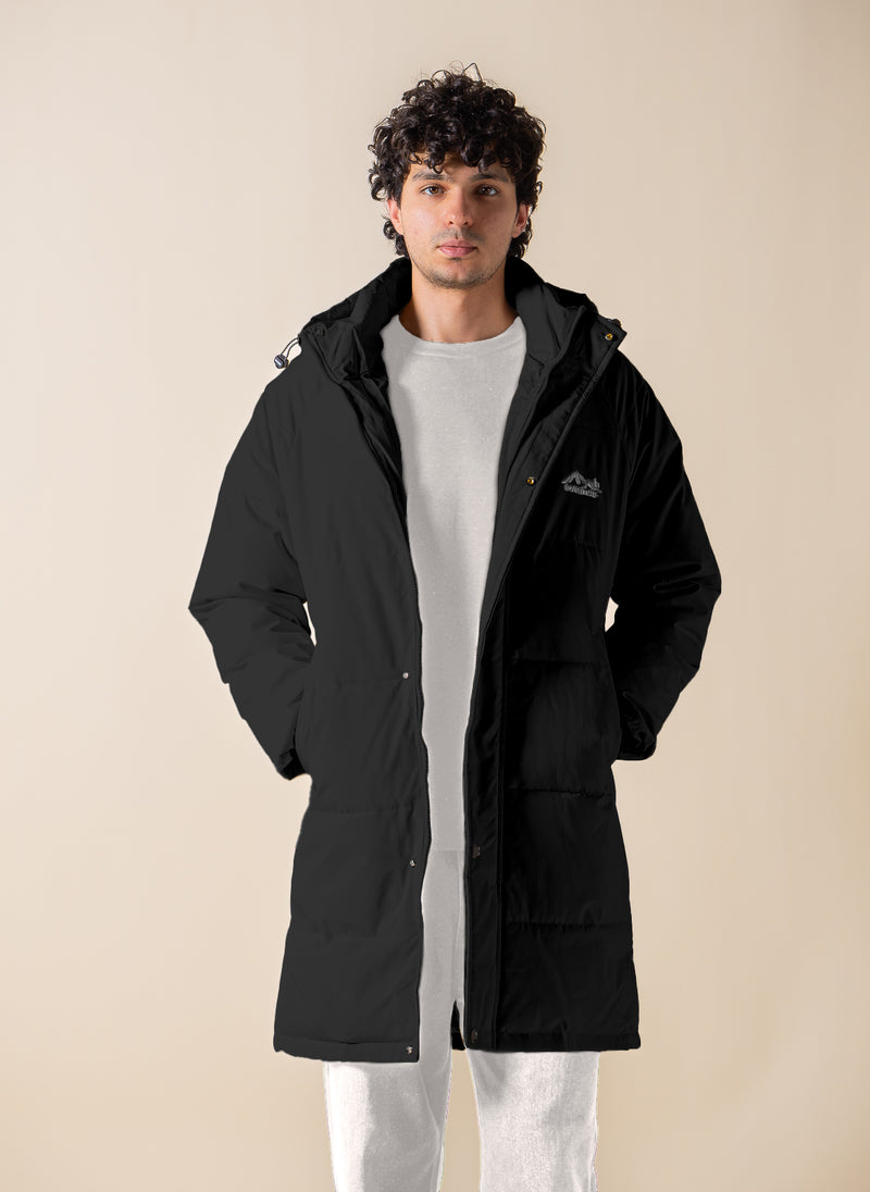 HOODED DETAIL PUFFER JACKET