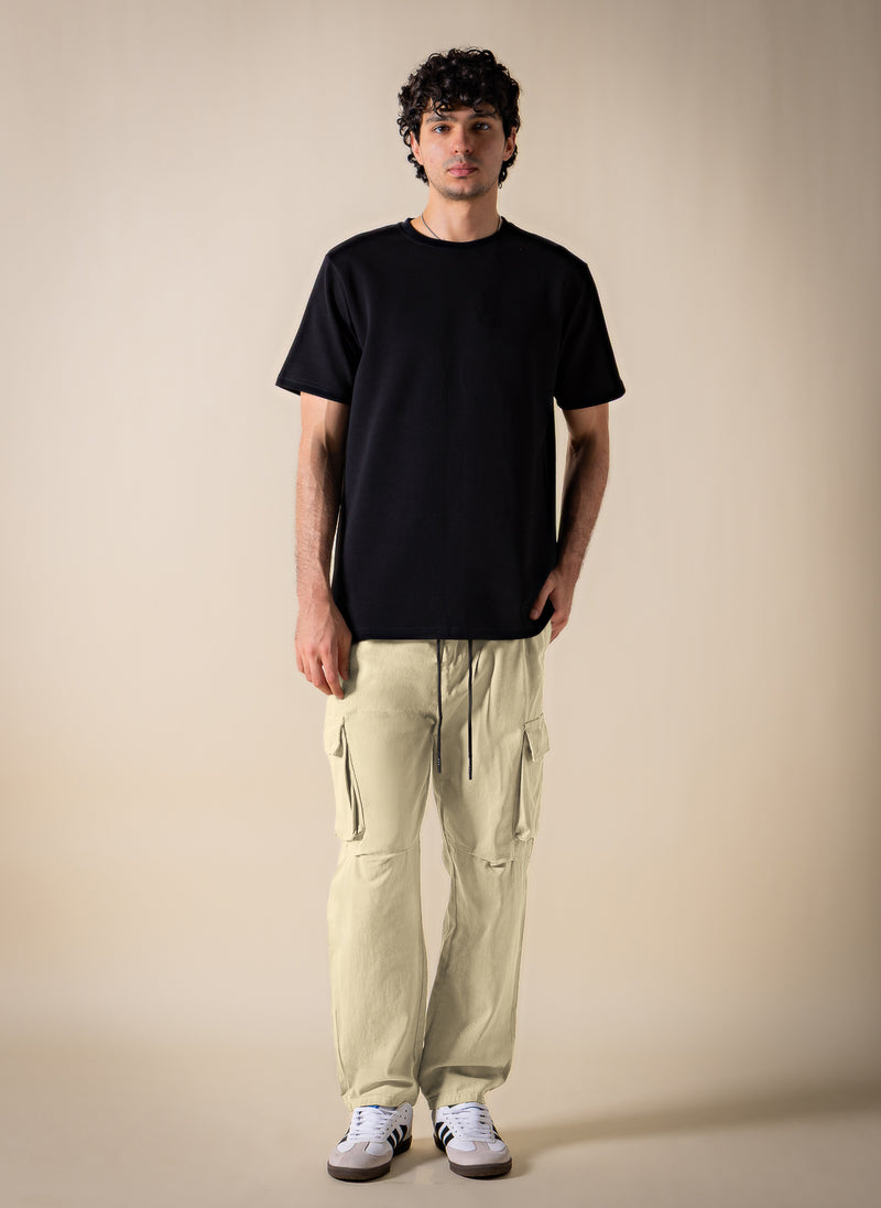 WASHED SOFT CARGO TROUSERS