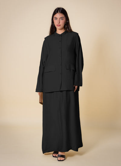 MODEST COMFORT MAXI DRESS