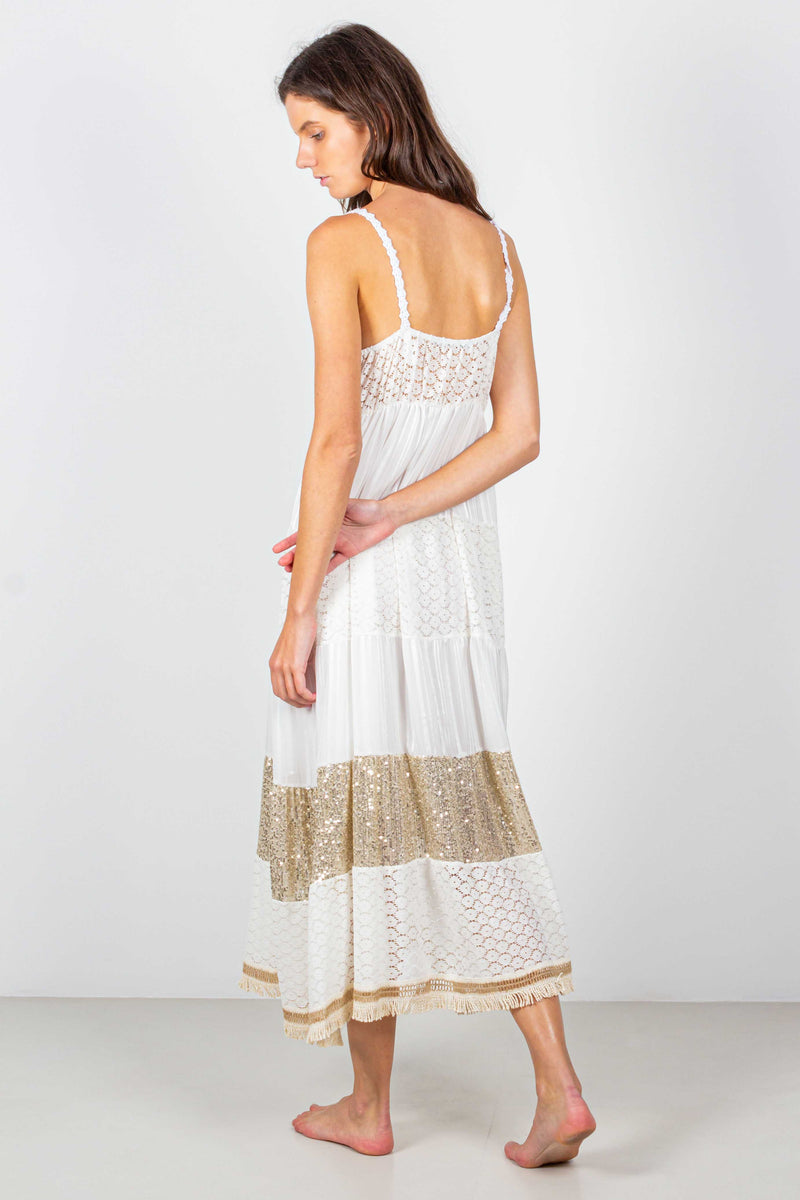 DETAILED CUTWORK EMBROIDERY DRESS