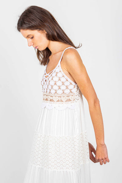 DETAILED CUTWORK EMBROIDERY DRESS