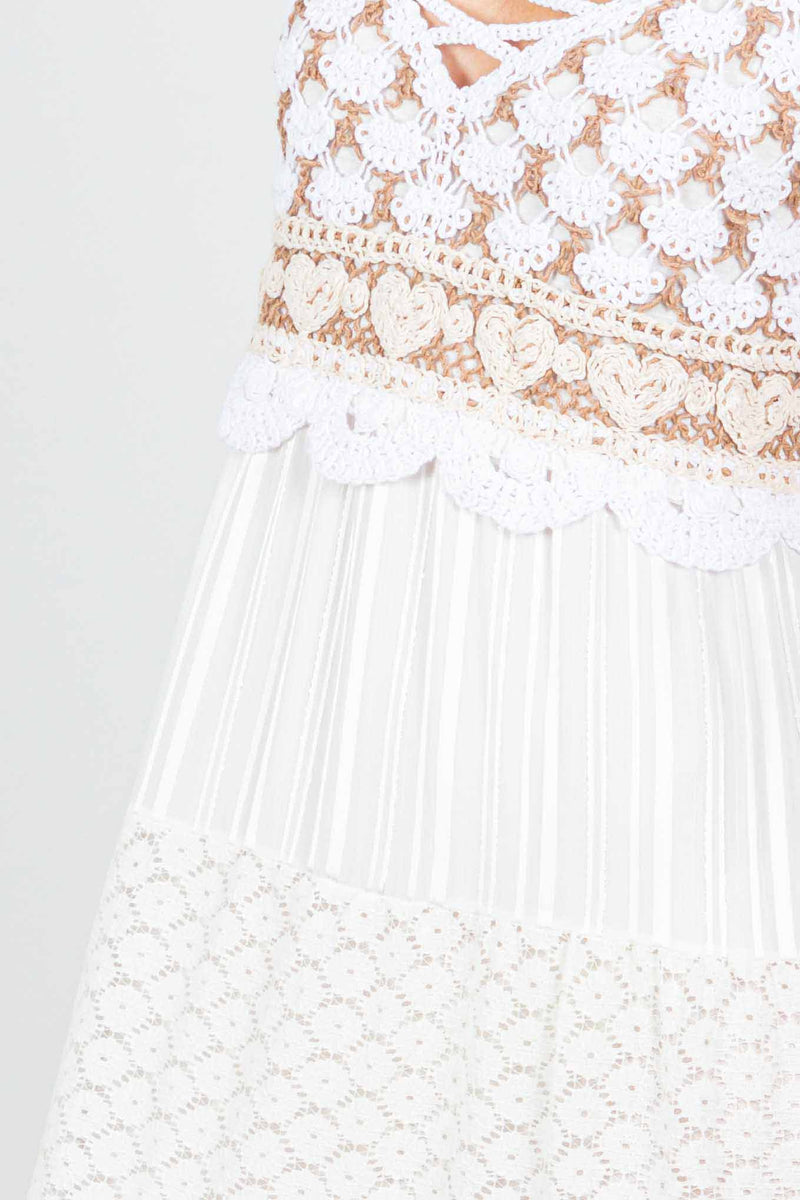 DETAILED CUTWORK EMBROIDERY DRESS