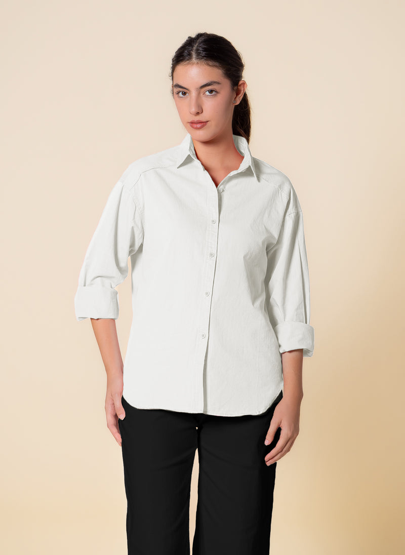 COTTON BLEND SHIRT