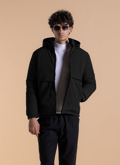 DETAILED RESERSIBLE PUFFER JACKET