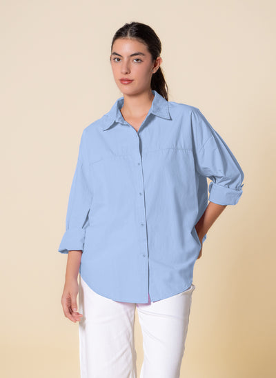 COMFORT COTTON BLEND SHIRT