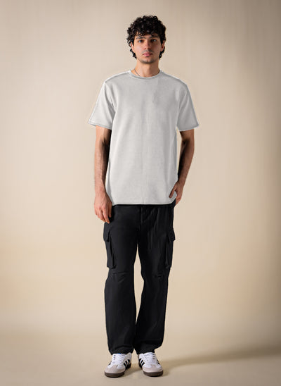 WASHED SOFT CARGO TROUSERS