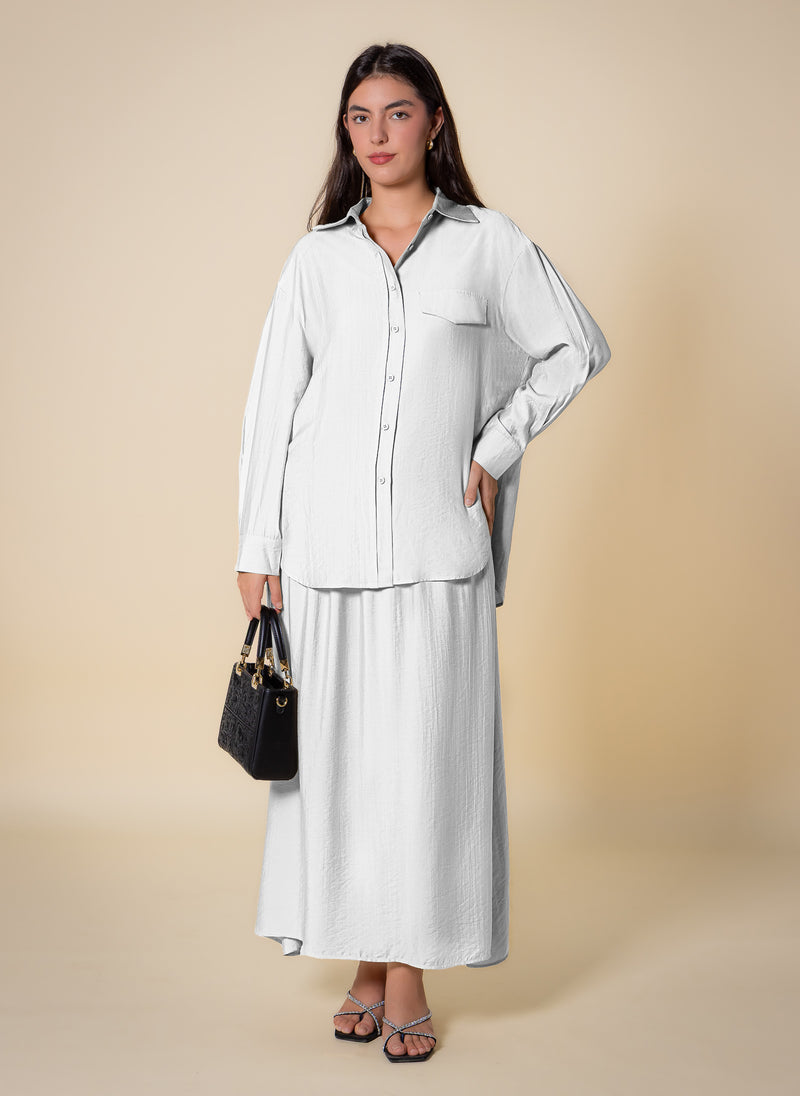 MODEST COMFORT SKIRT SET