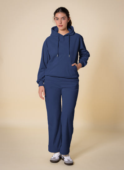 TEXTURED HOODIE SET