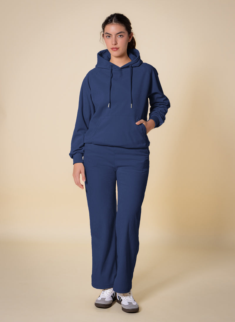 TEXTURED HOODIE SET