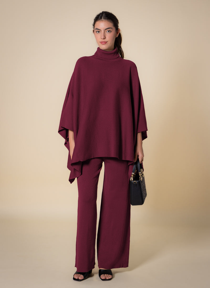 TEXTURED PANCHO SET