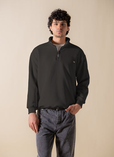 COMFORT QUARTER-ZIP SWEATSHIRT