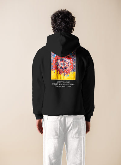 DETAILED PATCHWORK HOODIE