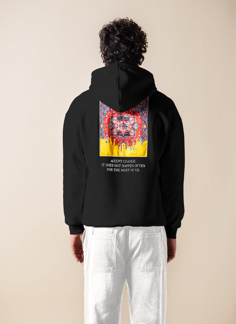 DETAILED PATCHWORK HOODIE