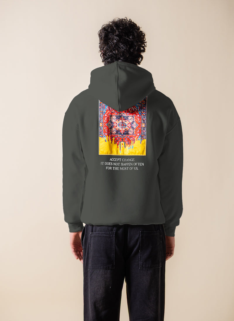 DETAILED PATCHWORK HOODIE