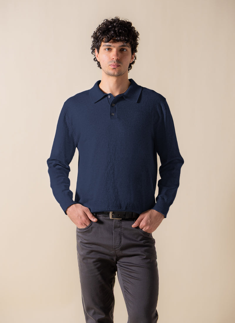 SOFT KNIT POLO SHIRT