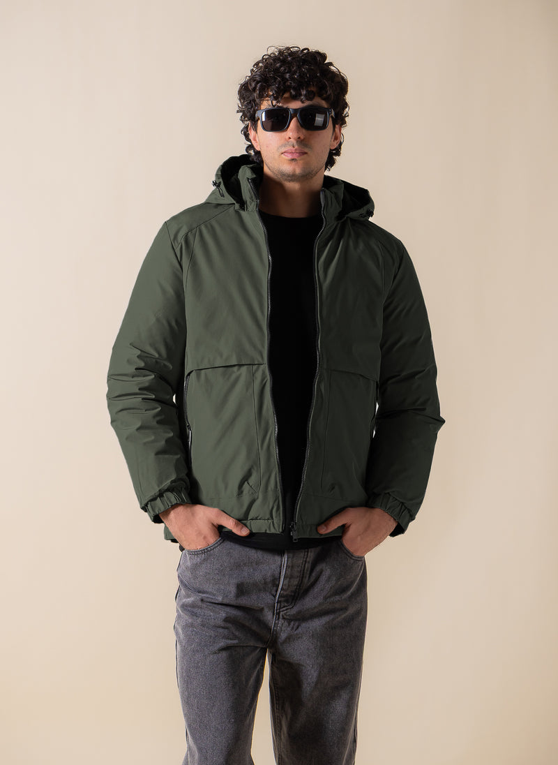 DETAILED PUFFER JACKET