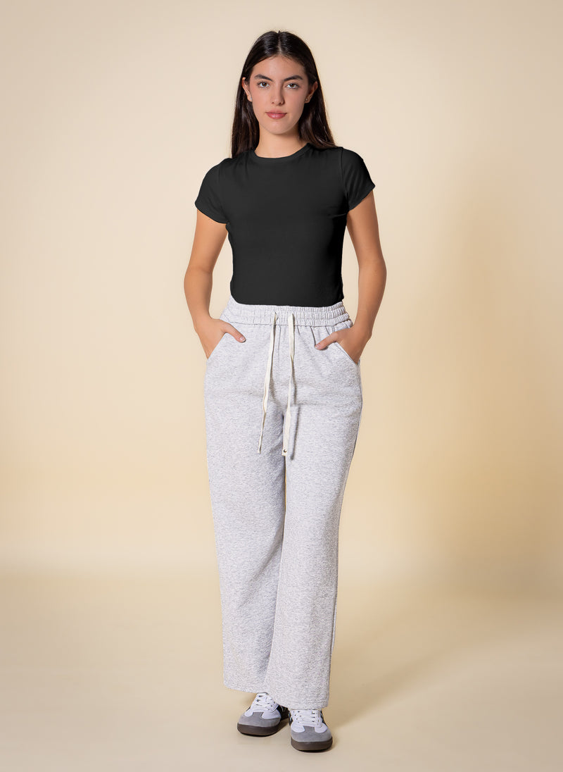 COMFORT JOGGER-WAIST TROUSERS
