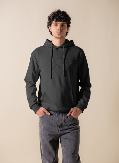 DETAIL EMBROIDERED HOODIE