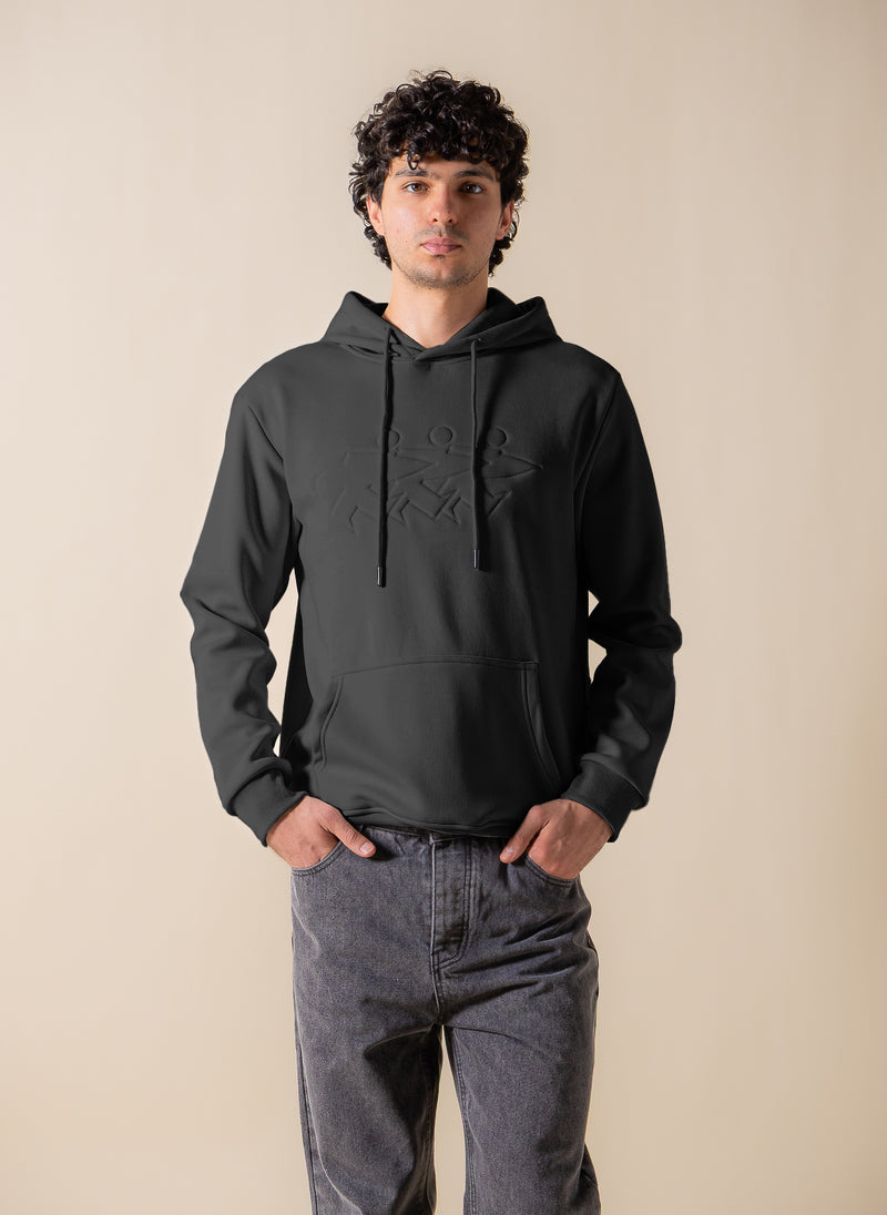 DETAIL EMBROIDERED HOODIE