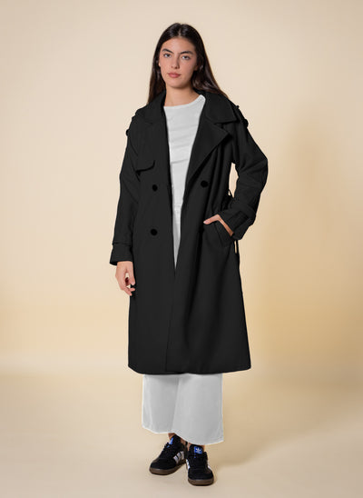 SOFT DOUBLE-BRESTED COAT