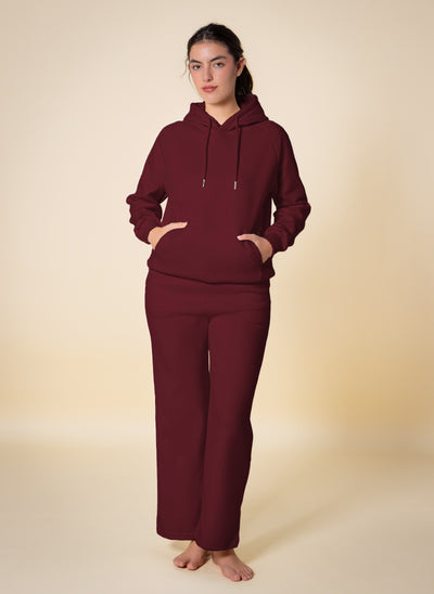 TEXTURED COMFORT HOODIE SET