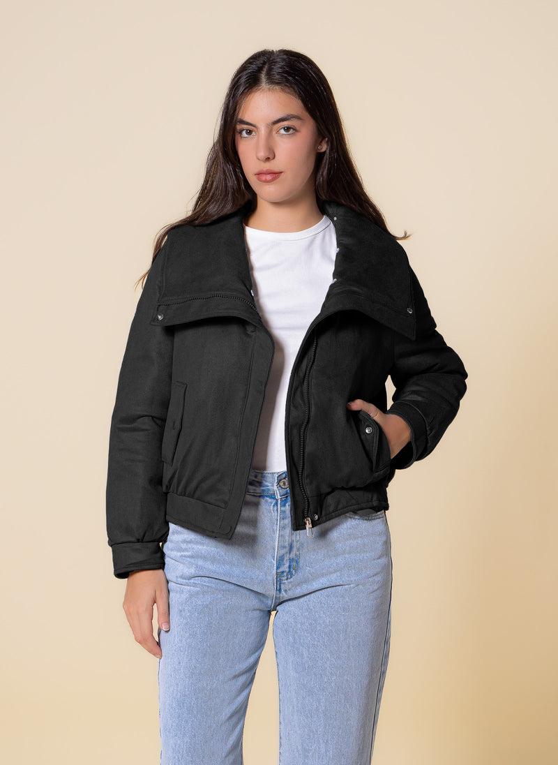 DETAIL CROPPED JACKET