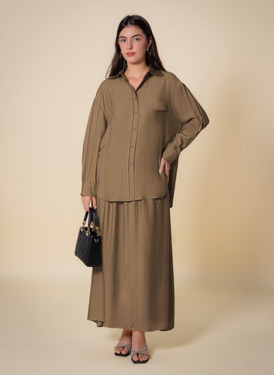 MODEST COMFORT SKIRT SET