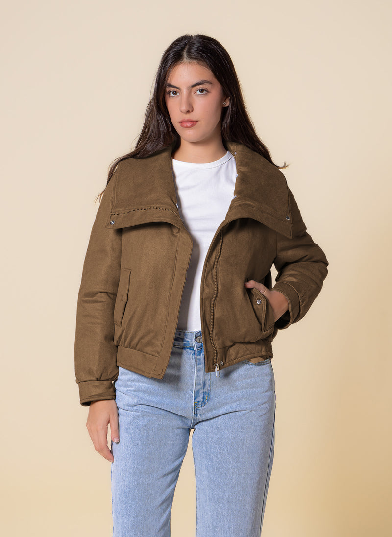 DETAIL CROPPED JACKET