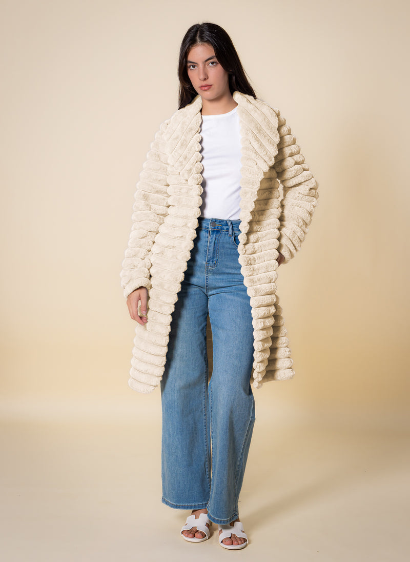 SOFT LONG BELTED COAT