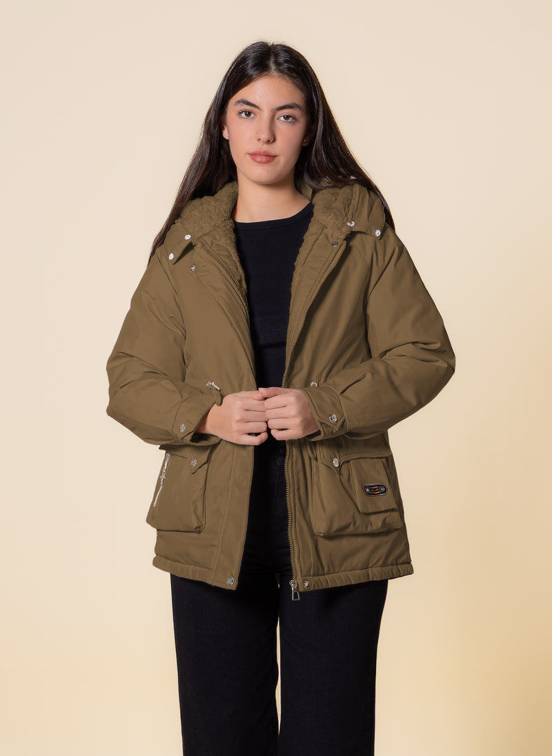 DETAILED PUFFER JACKET