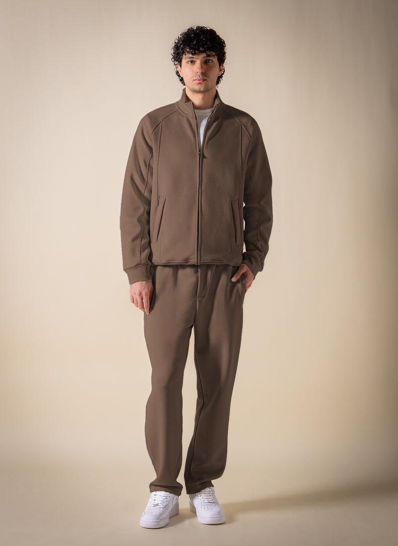 DETAILED SOFT TRACKSUIT SET