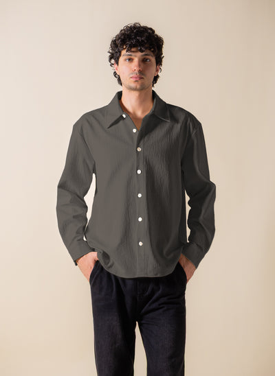 TEXTURED COMFORT SHIRT