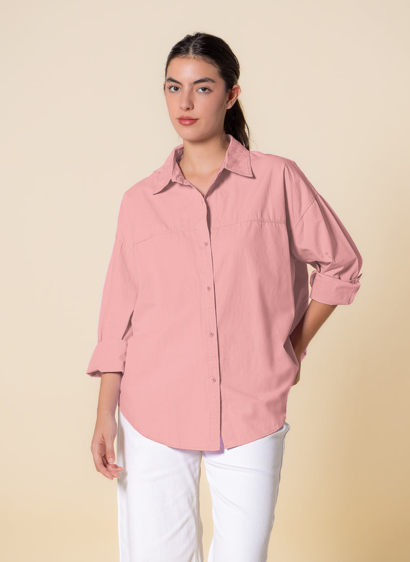 COMFORT COTTON BLEND SHIRT