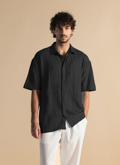 TEXTURED COMFORT SHIRT